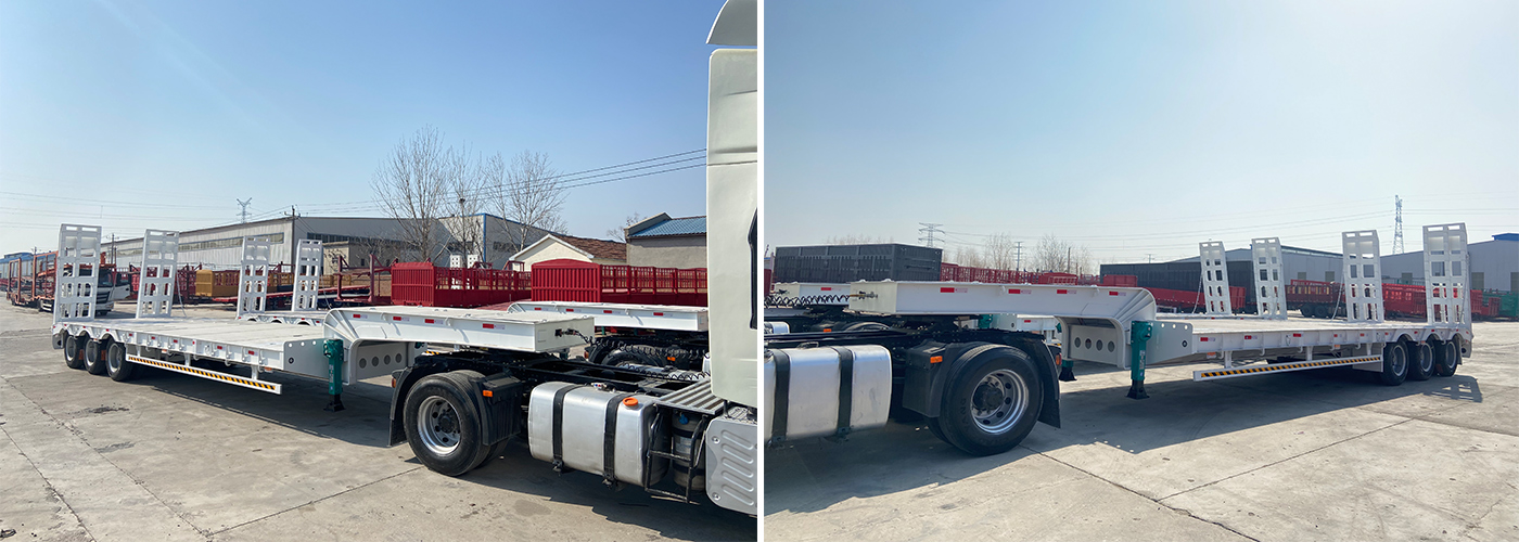 On May 6, Anton successfully exported the first batch of low-bed semi-trailers to South Africa