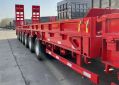 Seven Lines and Fourteen Axes Low-bed Transport Semi-trailer
