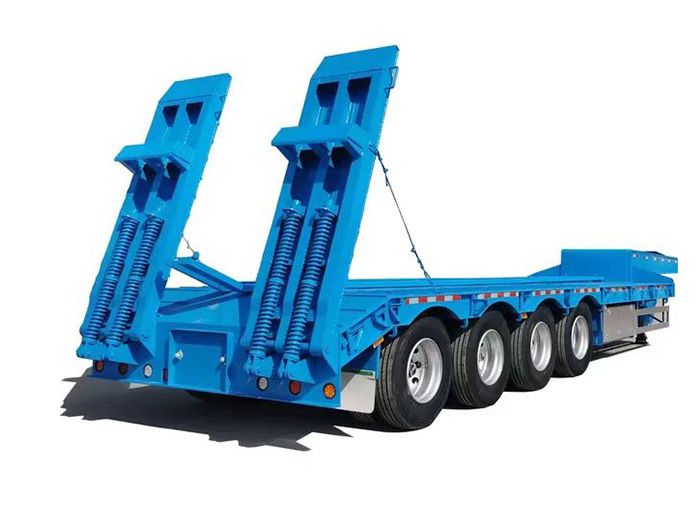 Four-axle Low-bed Semi-trailer