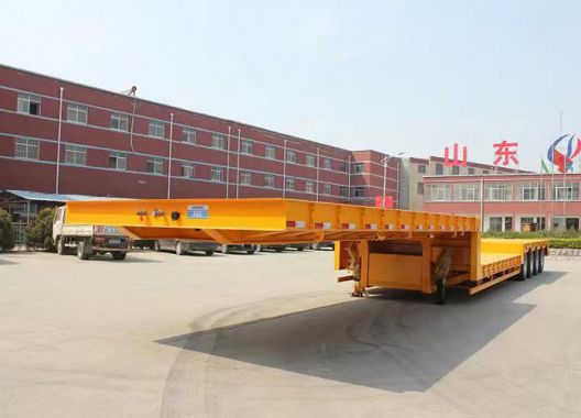 Four-axle Low-bed Semi-trailer