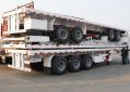 Two-axle Container Flatbed Semi-trailer