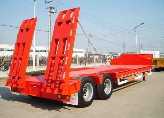 Two-axle Lowbed Semi-trailer