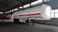 Three-axle fuel transport semi-trailer