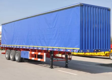 Anton factory side curtain semi-trailer