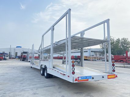 2-axle 8-unit car transport semi-trailer